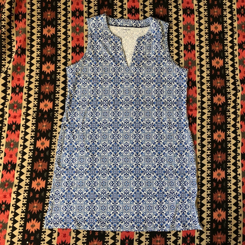 Lands’ End Pattern Dress